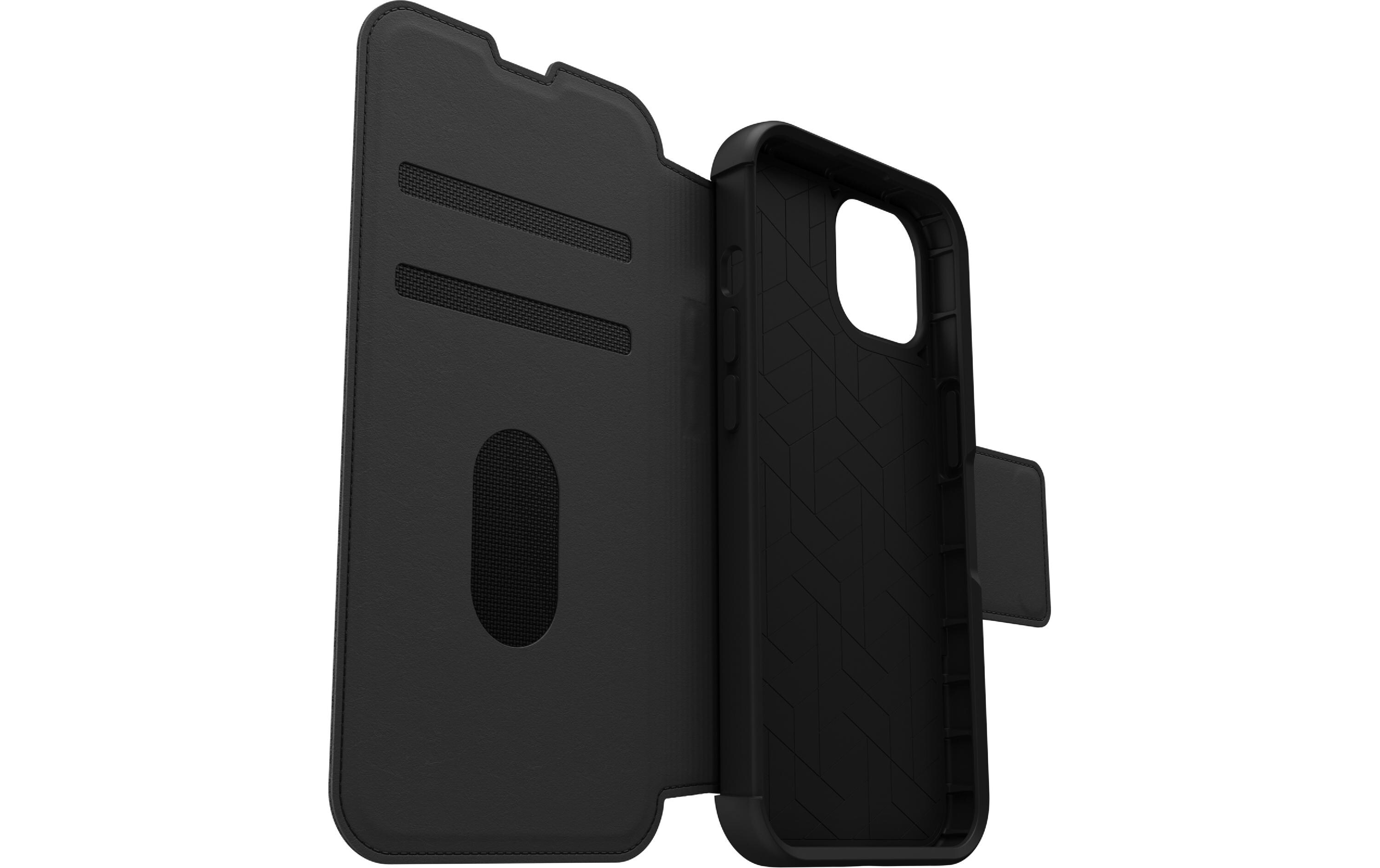 Book Cover Strada iPhone 14 SchwarzSchutzhülle für das Apple iPhone 14