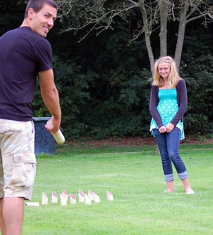 Bex Sport Gartenspiele - Holz - Number Kubb Family
