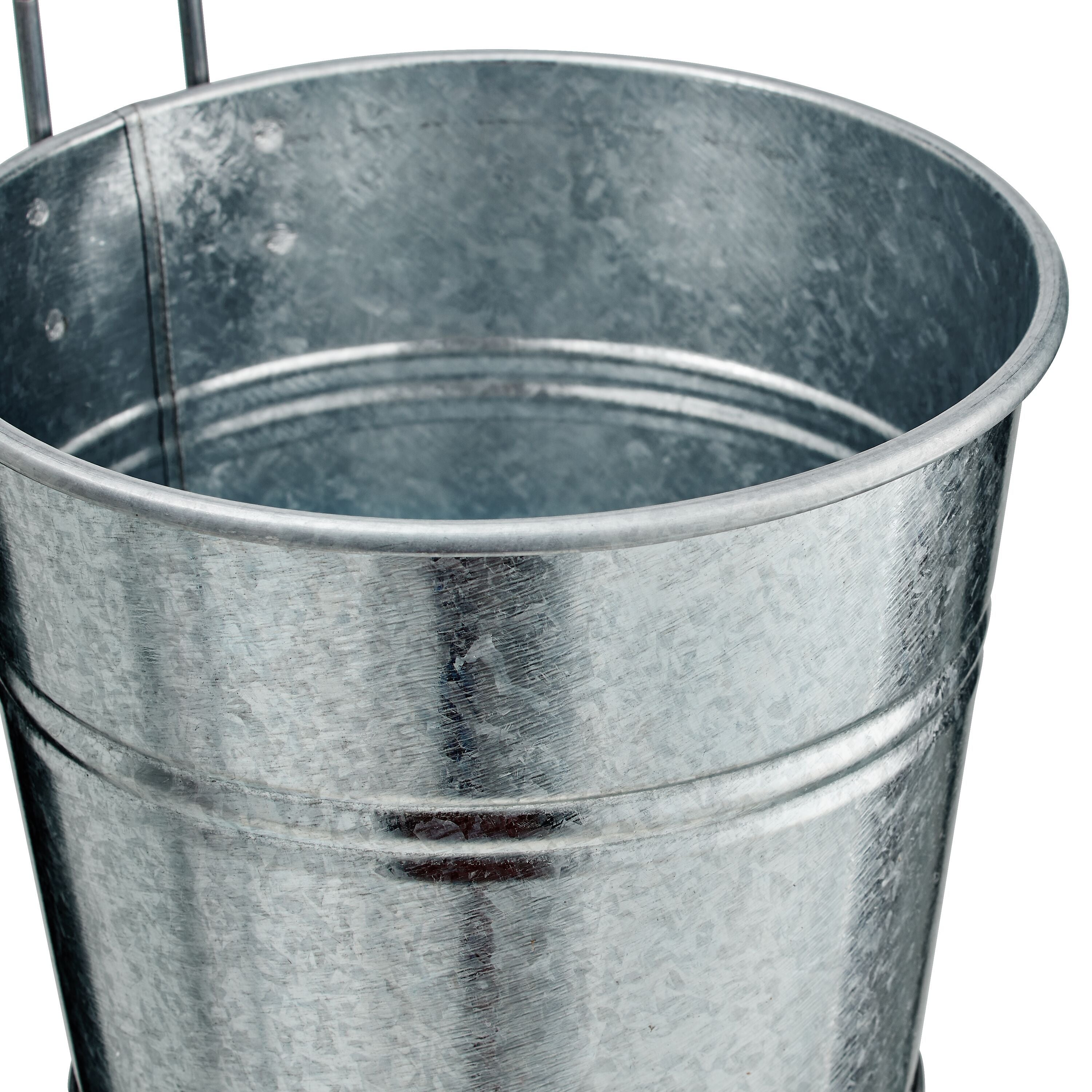 JANA Pflanzengefäss - Silber / B: 17.0 cm x H: 14.0 cm