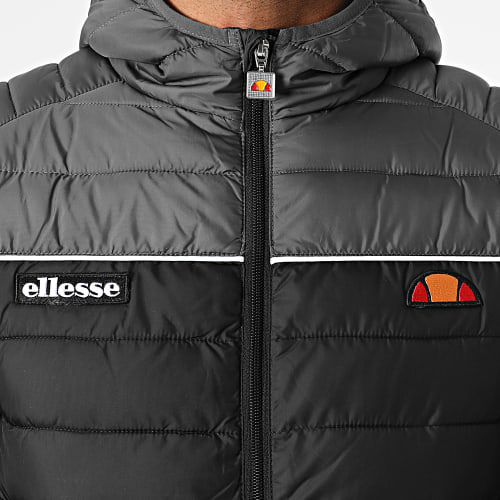 Doudoune Capuche Lombardy 2 Noir Gris Anthracite