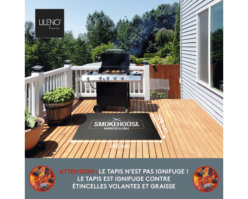 BBQ vloerbeschermingsmat Smokehouse 100x165 cm