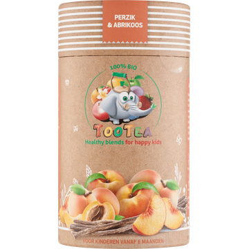 TooTea Perzik & Abrikoos Bio Vanaf 6 Maanden 100 g