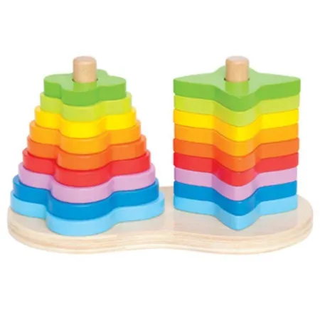 Hape Regenbogen Steckspiel