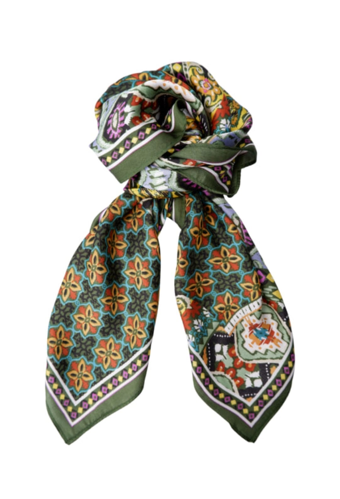 Black Colour Bccarson Mini Scarf army