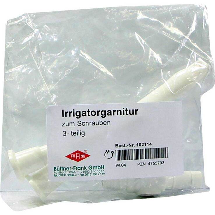 Irrigator Garnitur 3-teilig zum Schrauben, 1 St