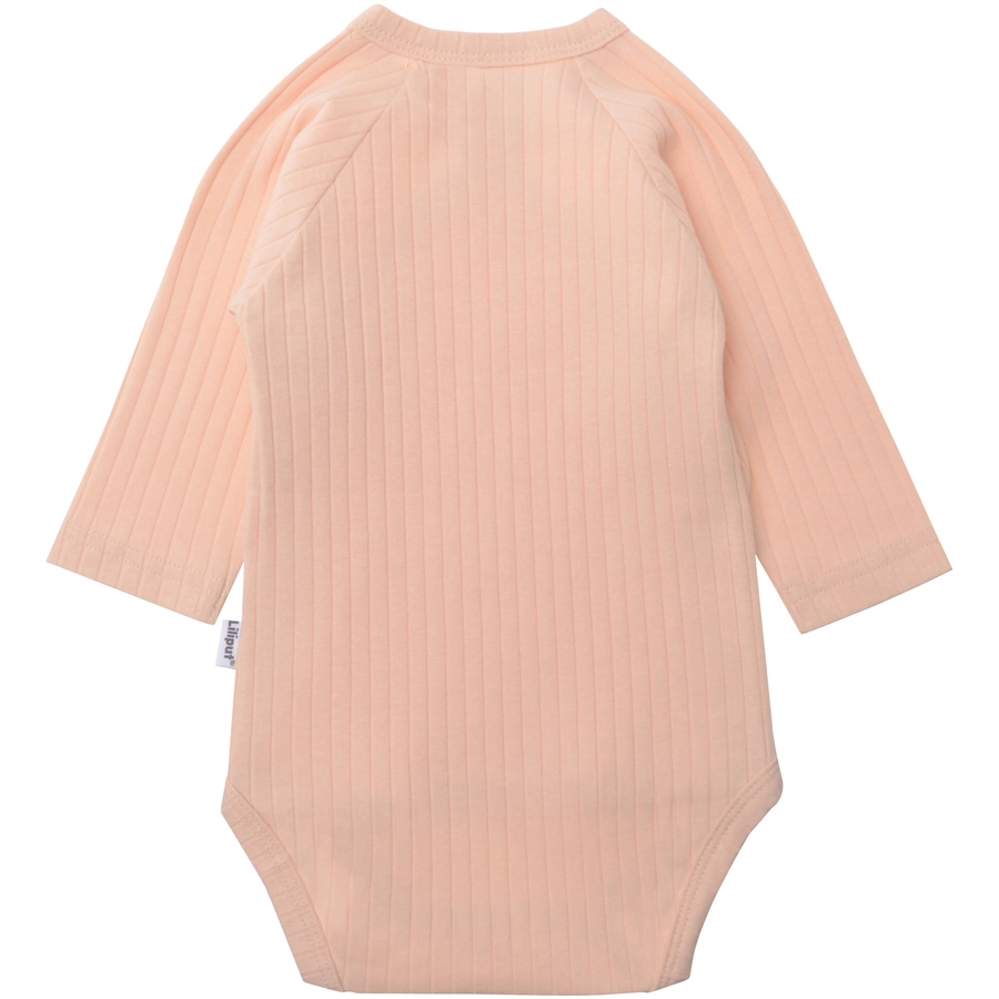Liliput Wickelbodies weiss-apricot