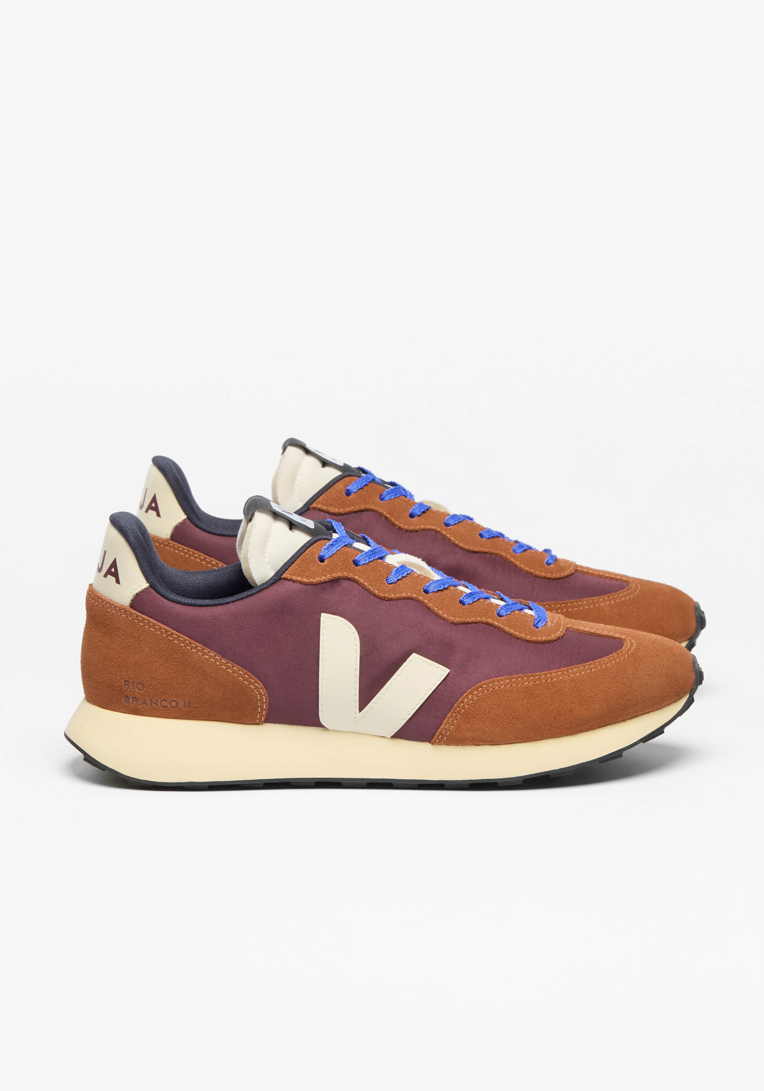 Veja Sneaker Rio Branco II Nolyn Amarante Calcaire