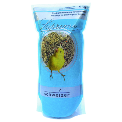 schweizer Qualitäts-Mischung Vogelfutter Kanarien 1kg