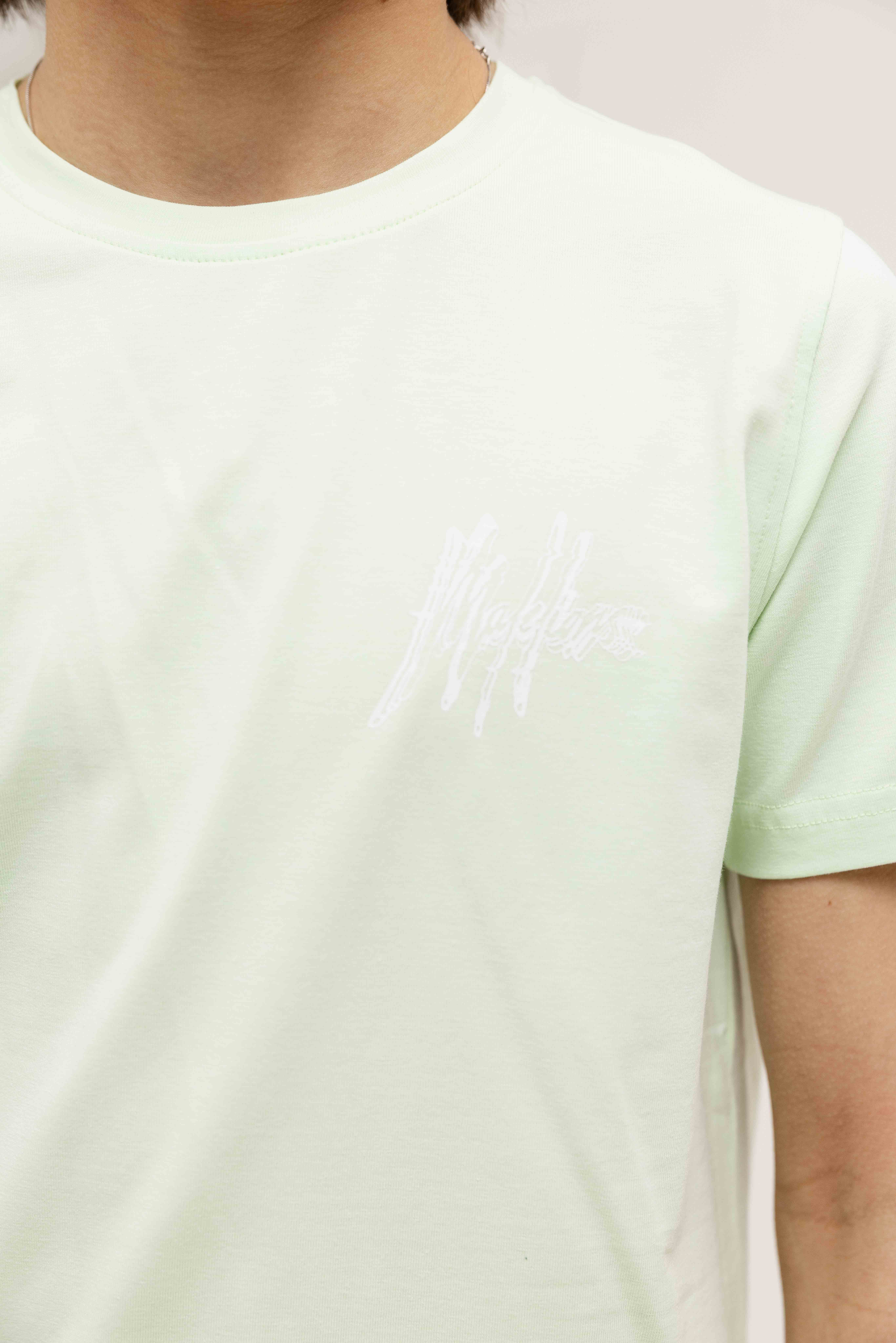 Malelions 3D Wave T-Shirt Kids Mintgroen