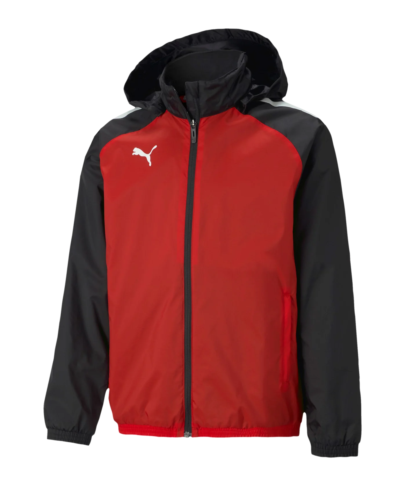 PUMA teamLIGA Allwetterjacke Kids Rot F01