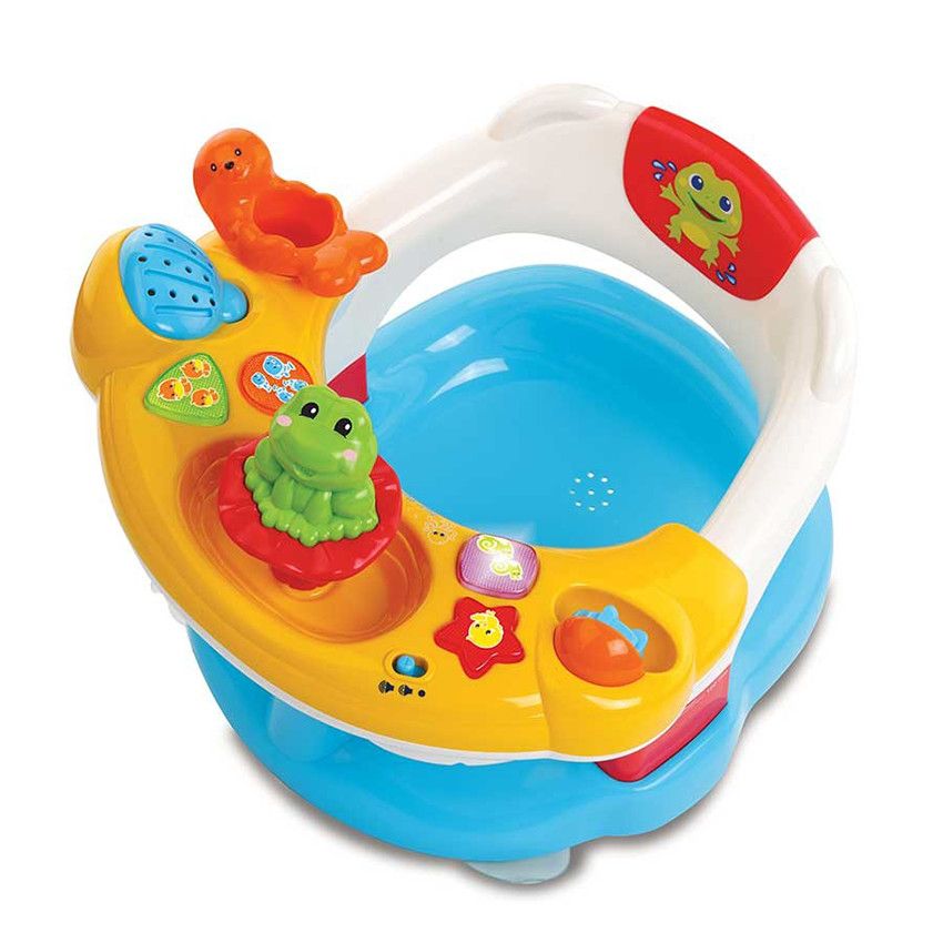 Siège de bain interactif 2-en-1 - Ecru