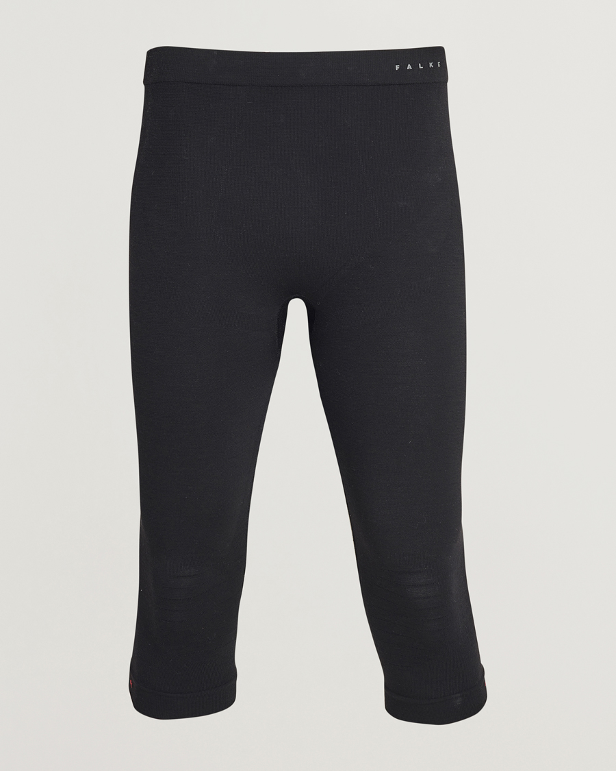 Falke Sport 3/4 Tights Wool Tech Light Black