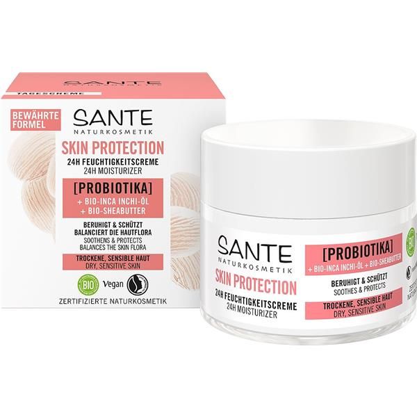 Creme Facial Com Probióticos Para Pele Sensível