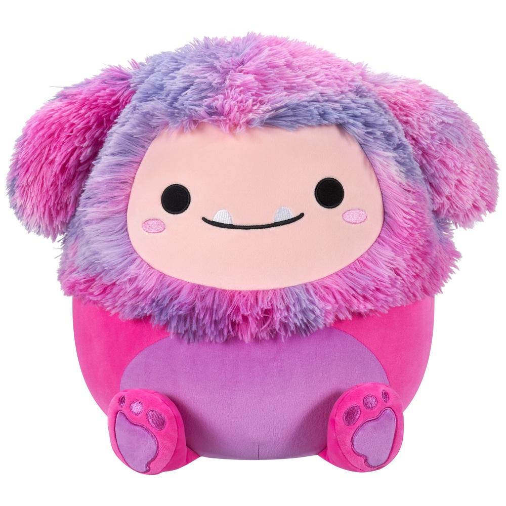 Original Squishmallows 30cm Woxie der magenta Bigfoot Plüschtier
