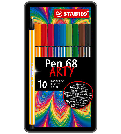 Stabilo Filzstifte - Pen 68 Arty - 10 st. - Mehrfarbig