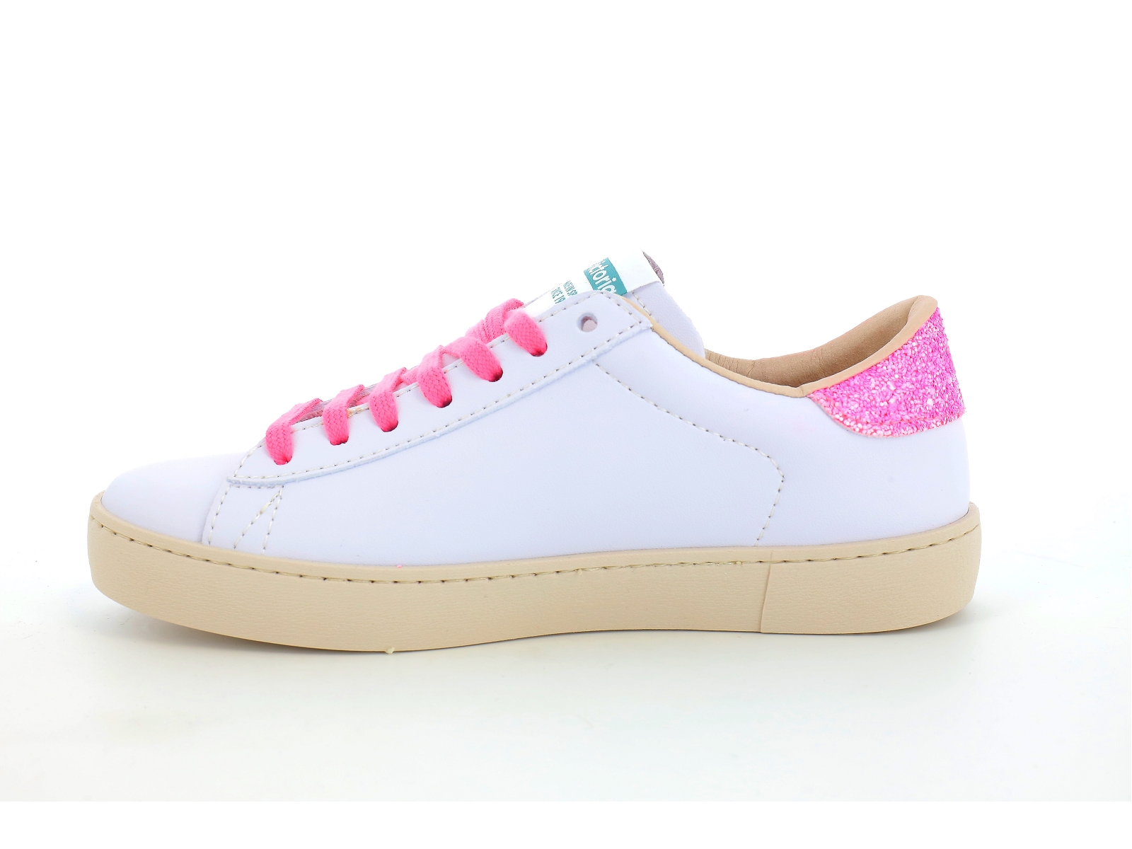 Victoria-1126180 Matières combinées Blanc Rose