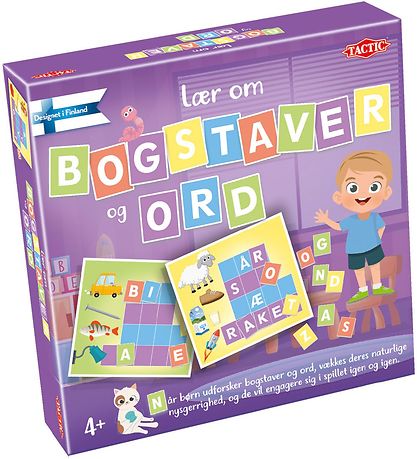 TACTIC Br?tspil - L?r Om Bogstaver og Ord