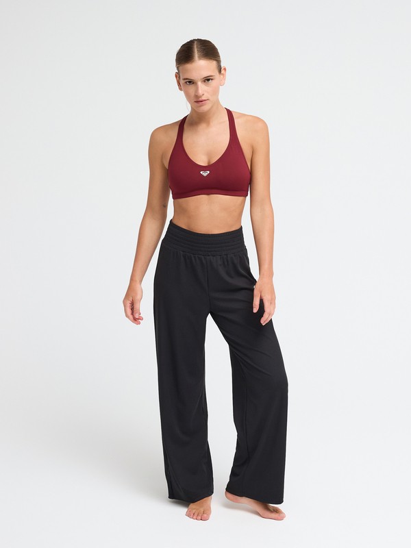 Rise & Vibe Pantalon de sport Noir Femme