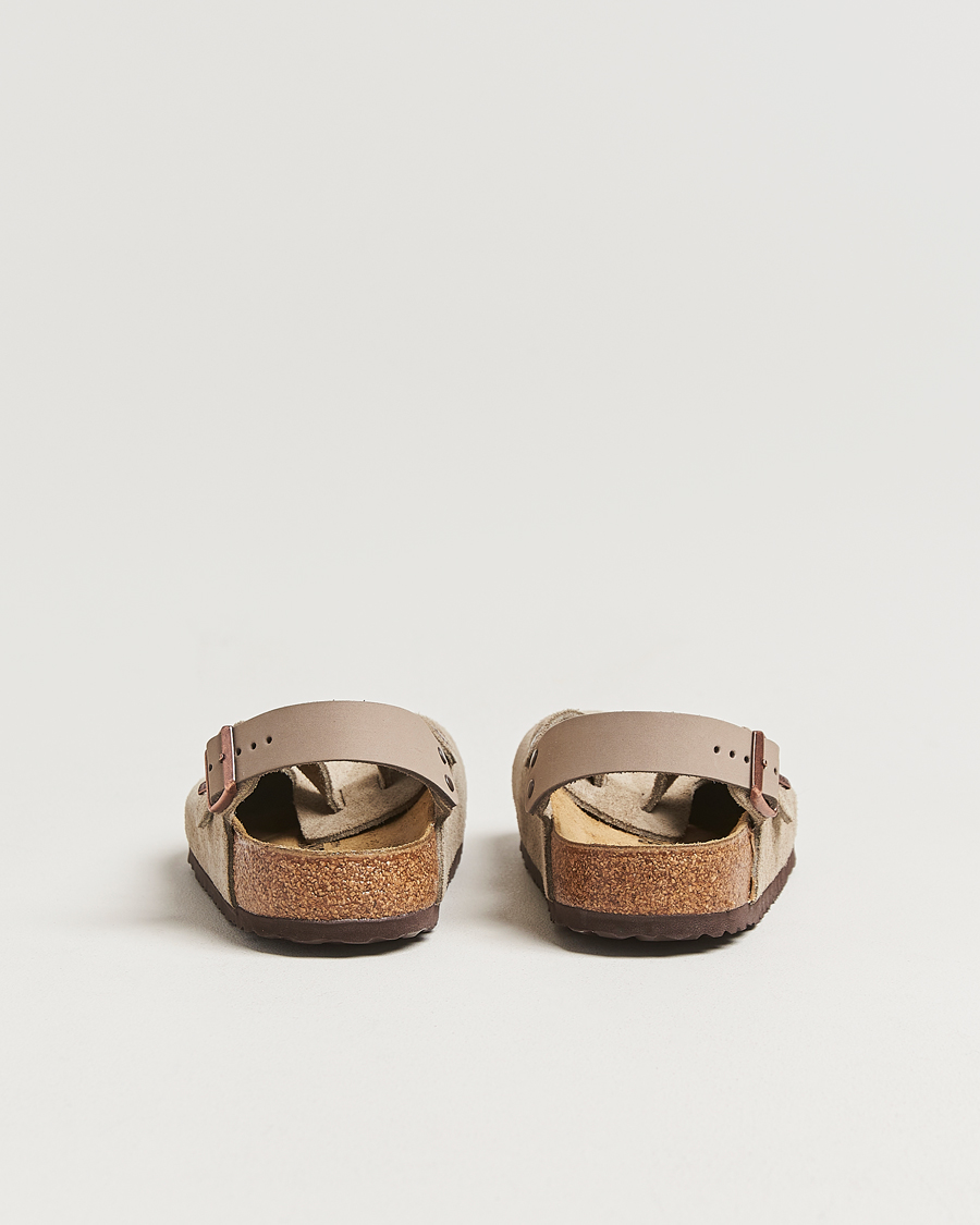 BIRKENSTOCK Tokio Classic Footbed Taupe Suede