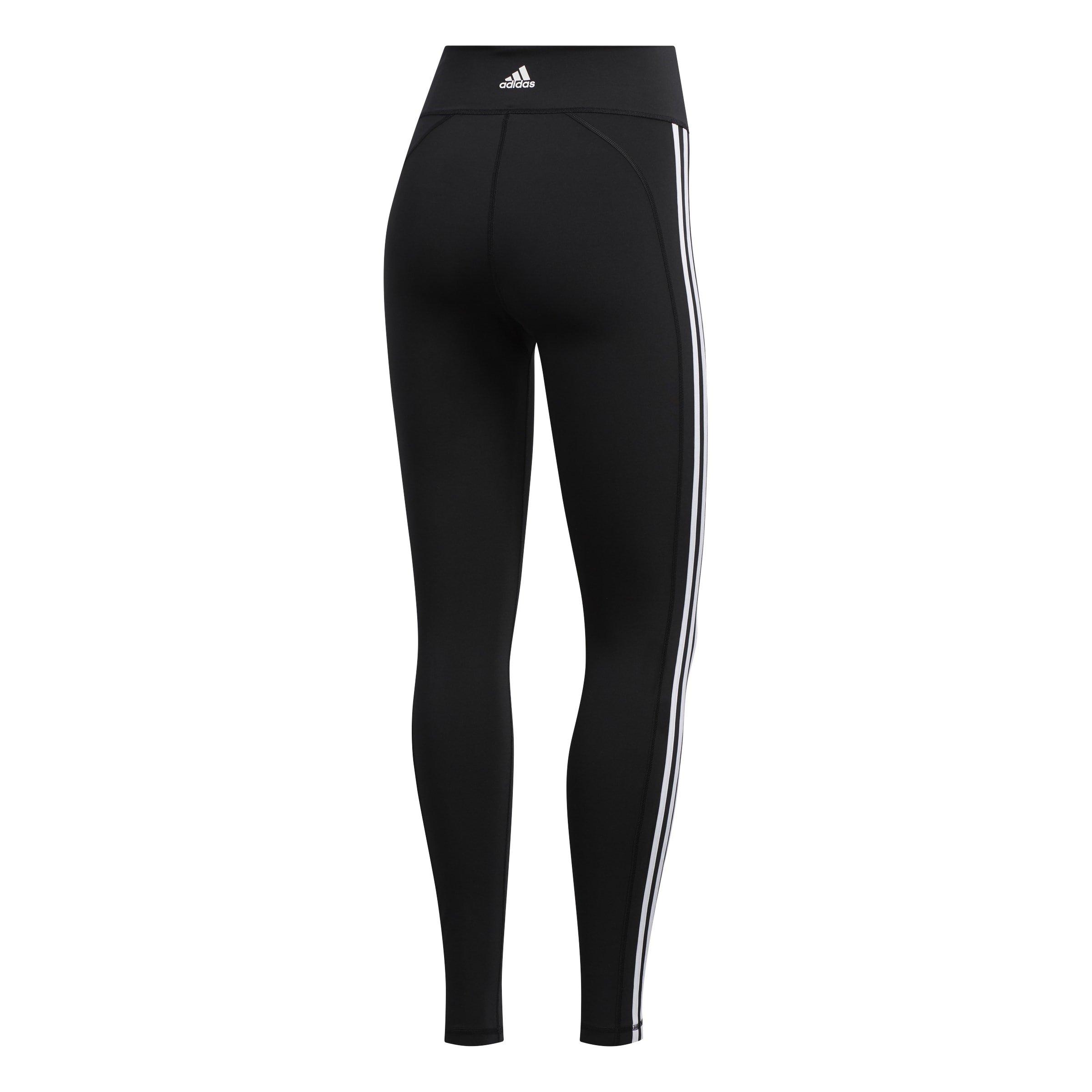 adidas Pulse 3 Stripes Long Leggings Womens