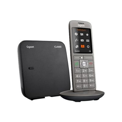 Gigaset - téléphone sans fil + combiné supplémentaire - anthracite