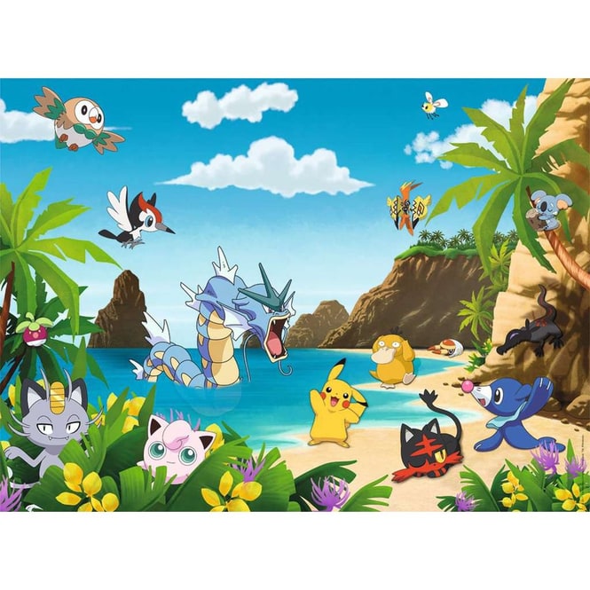 Pokémon - Puzzle - Schnapp sie dir alle! - 200 XXL Teile