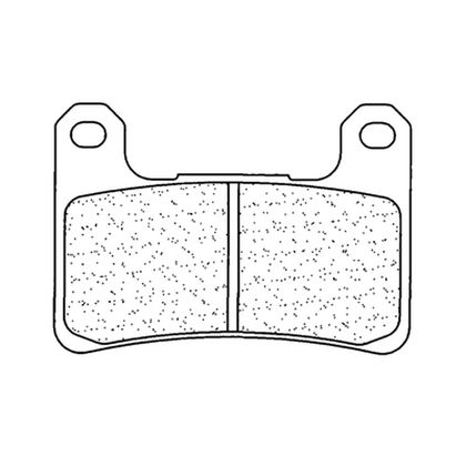 Plaquettes de freins CL Brakes Racing métal fritté - 1133C60