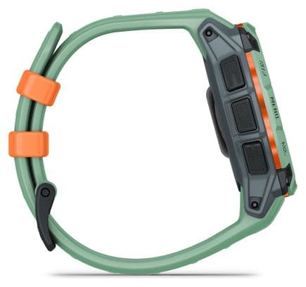Montre GPS Garmin Instinct 3 AMOLED - 45 mm Vert Neotropic avec Bracelet en Silicone Vert Neotropic
