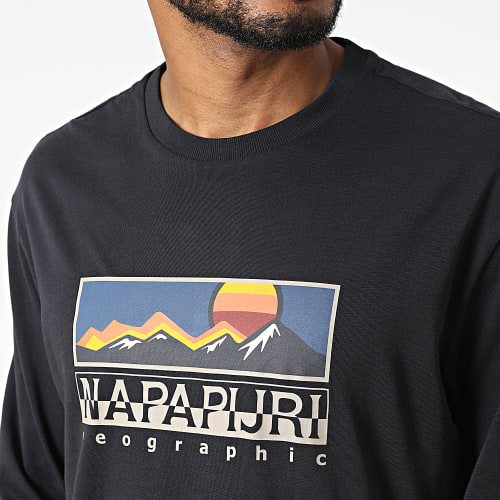 Tee Shirt Manches Longues Freestyle A4GRM Noir