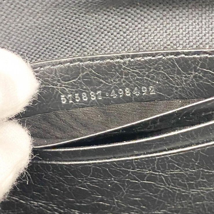 Gucci Vintage Gucci Shoulder Bag Black
