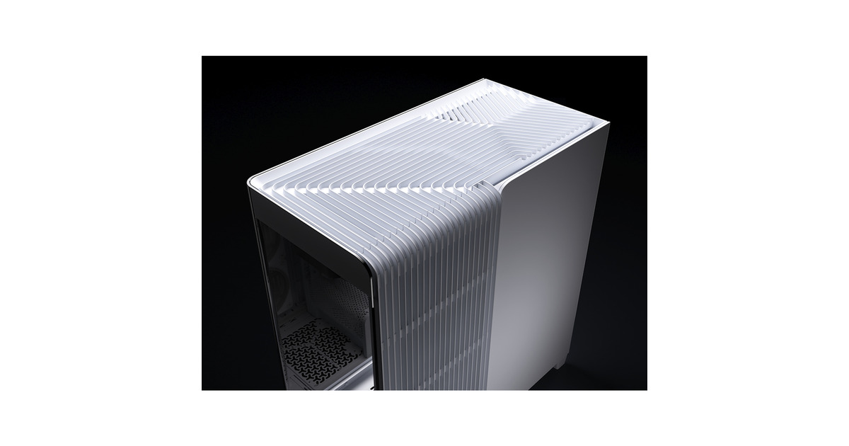 CorsairFRAME 4500X LX-R RGB LINK midi tower behuizing  (Wit | 2x USB-A | 1x USB-C | Tempered Glass)