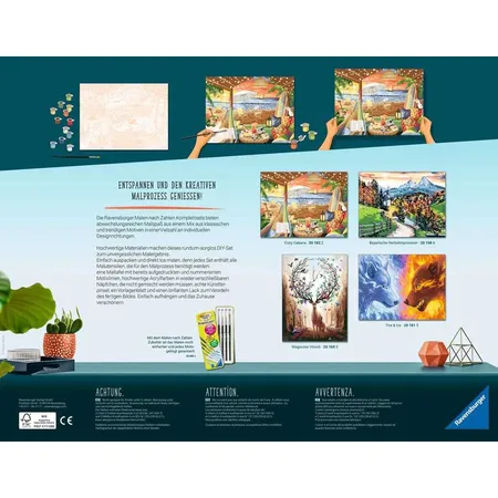 Ravensburger Malen nach Zahlen - Cozy Cabana