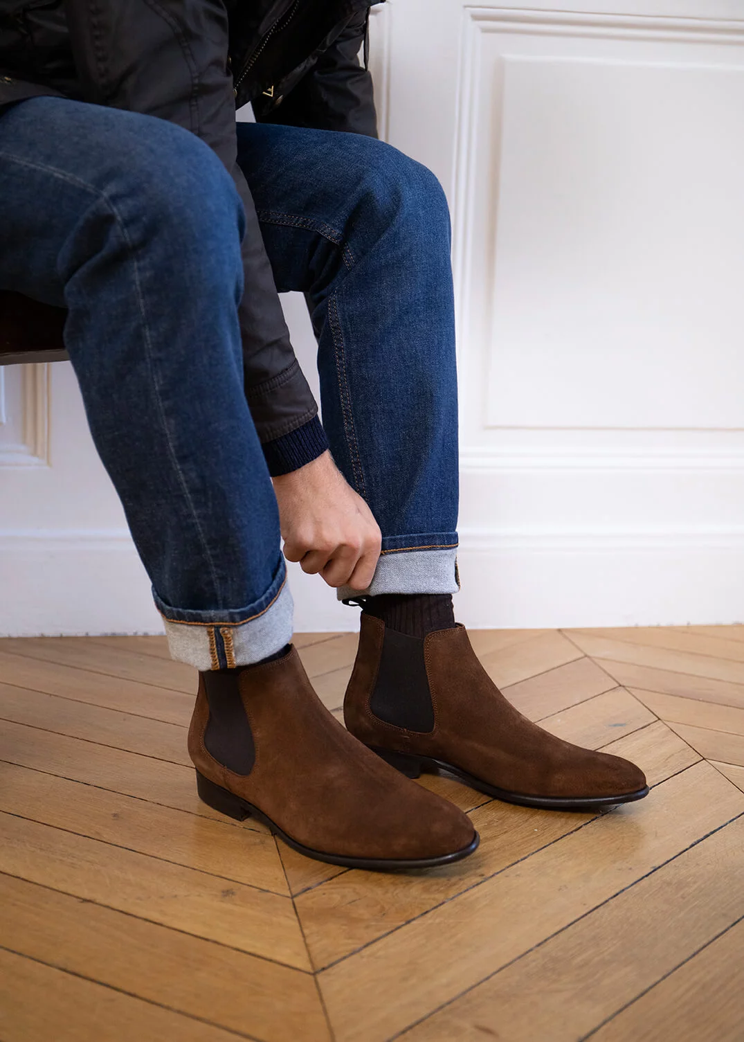 PIO VELOURS MARRON