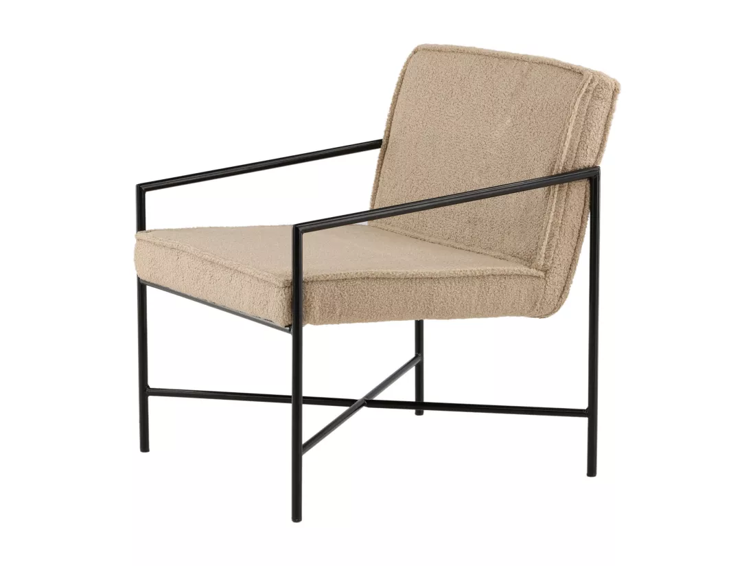 Fauteuil RAKEL AC 1NOS 66x65x78 Beige