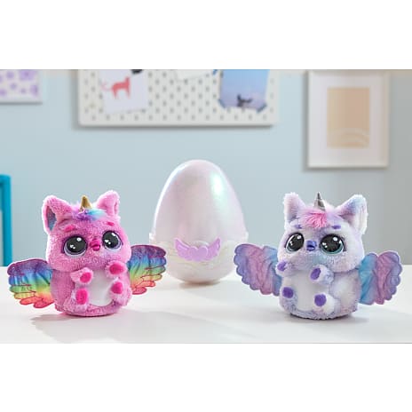 Hatchimals Alive Secret Hatch Pufficorn - flere varianter - assorteret