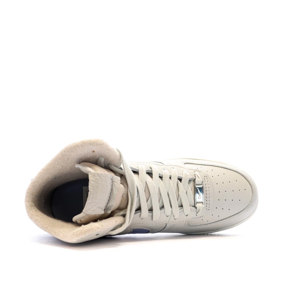 Nike Baskets Gris/Bleu Femme Nike Air Force 1 Sculpt