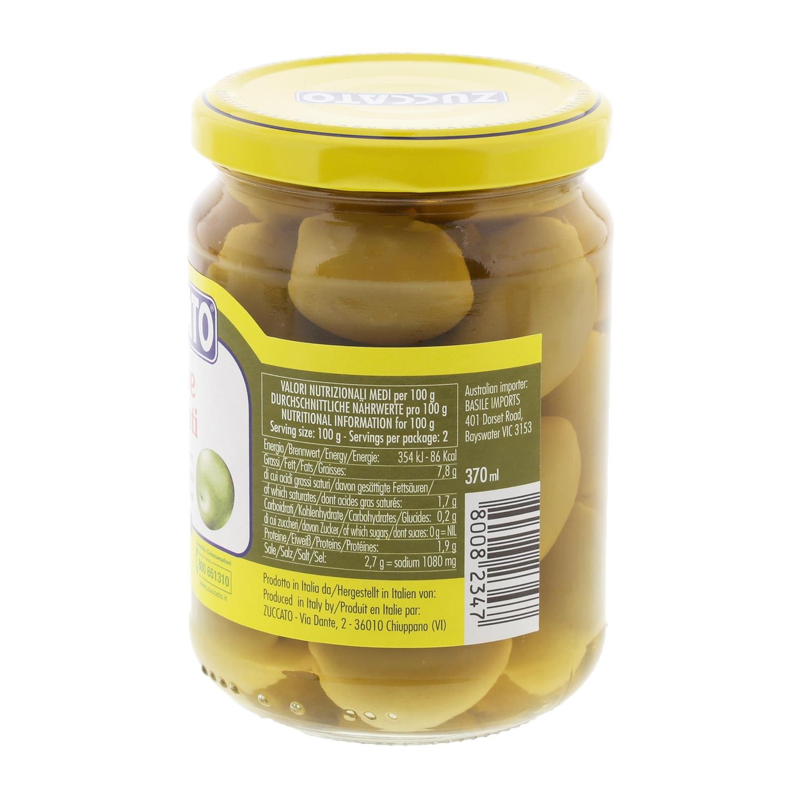 Zuccato Extragroße Oliven