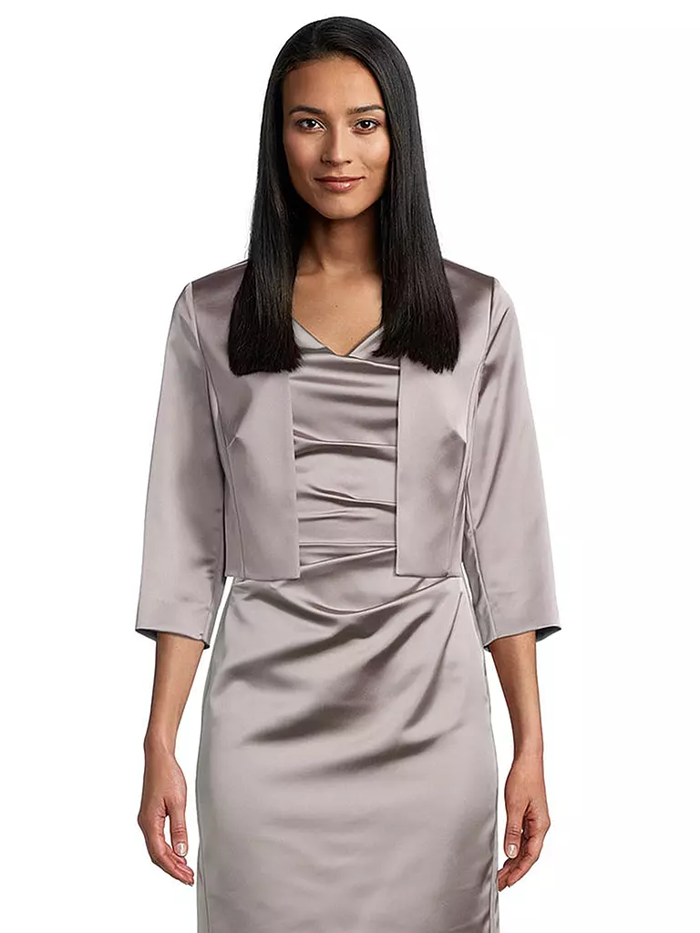 VERA MONT Satin-Bolero beige
