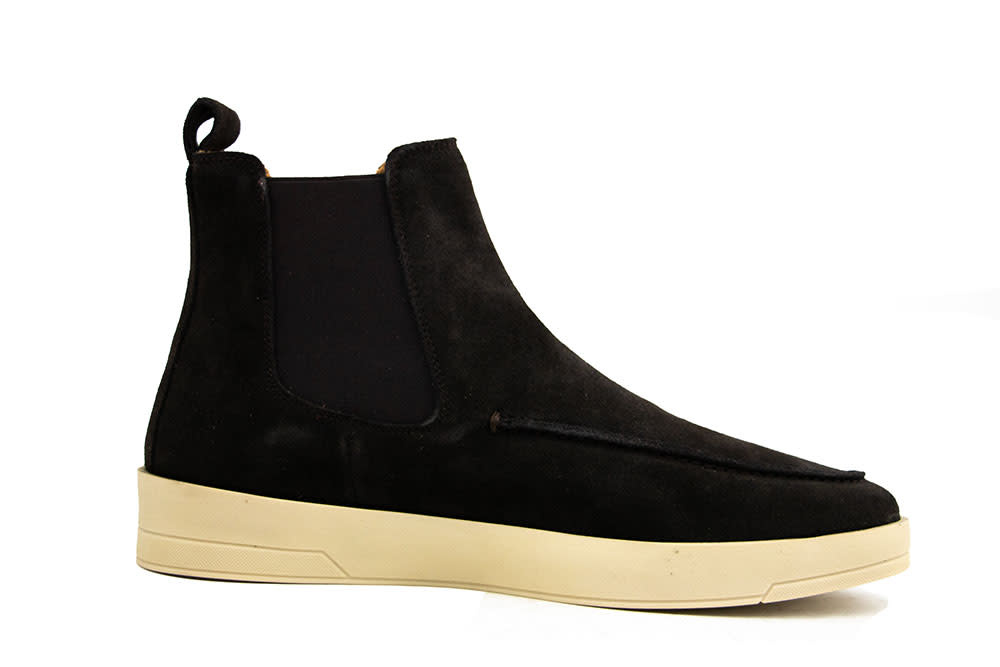 Blackstone Chelsea Boots Coffee Suede