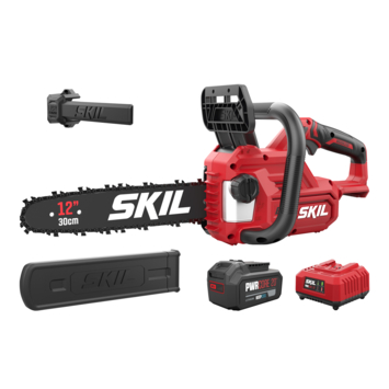 SKIL 20V kettingzaag 0534AA brushless 30cm + 4,0Ah accu + snellader