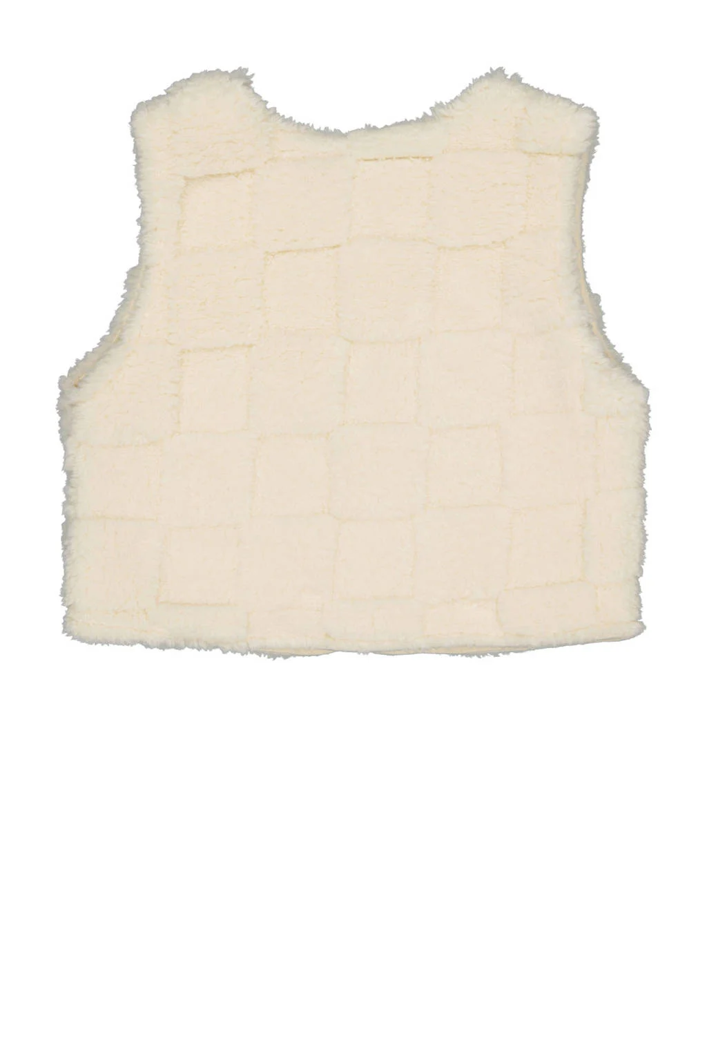 Quapi teddy gilet ecru