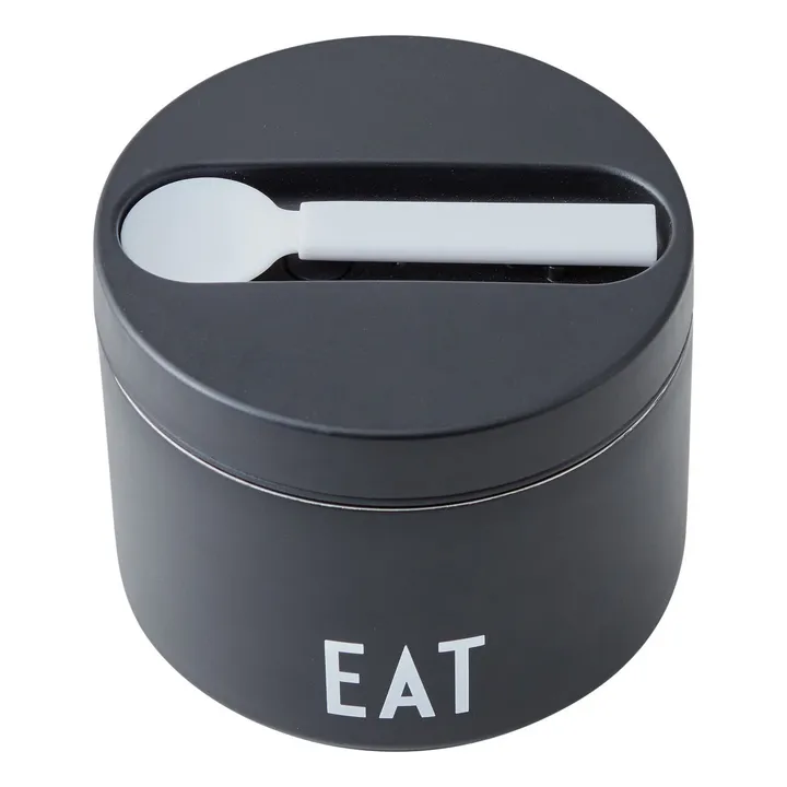 Design Letters Lunch Box thermique | Noir
