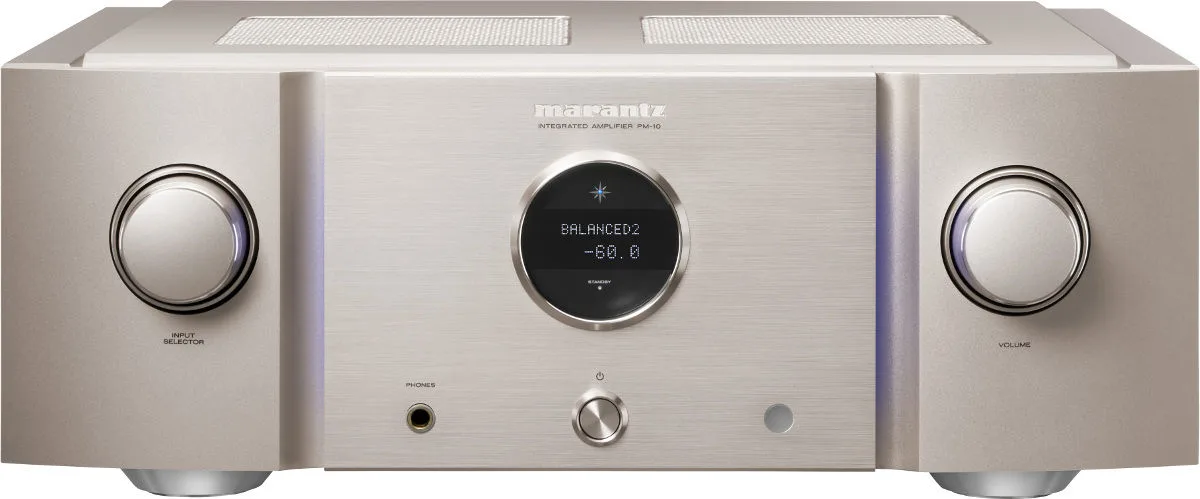 Marantz PM-10 Silver Gold Amplis hi-fi stéréo