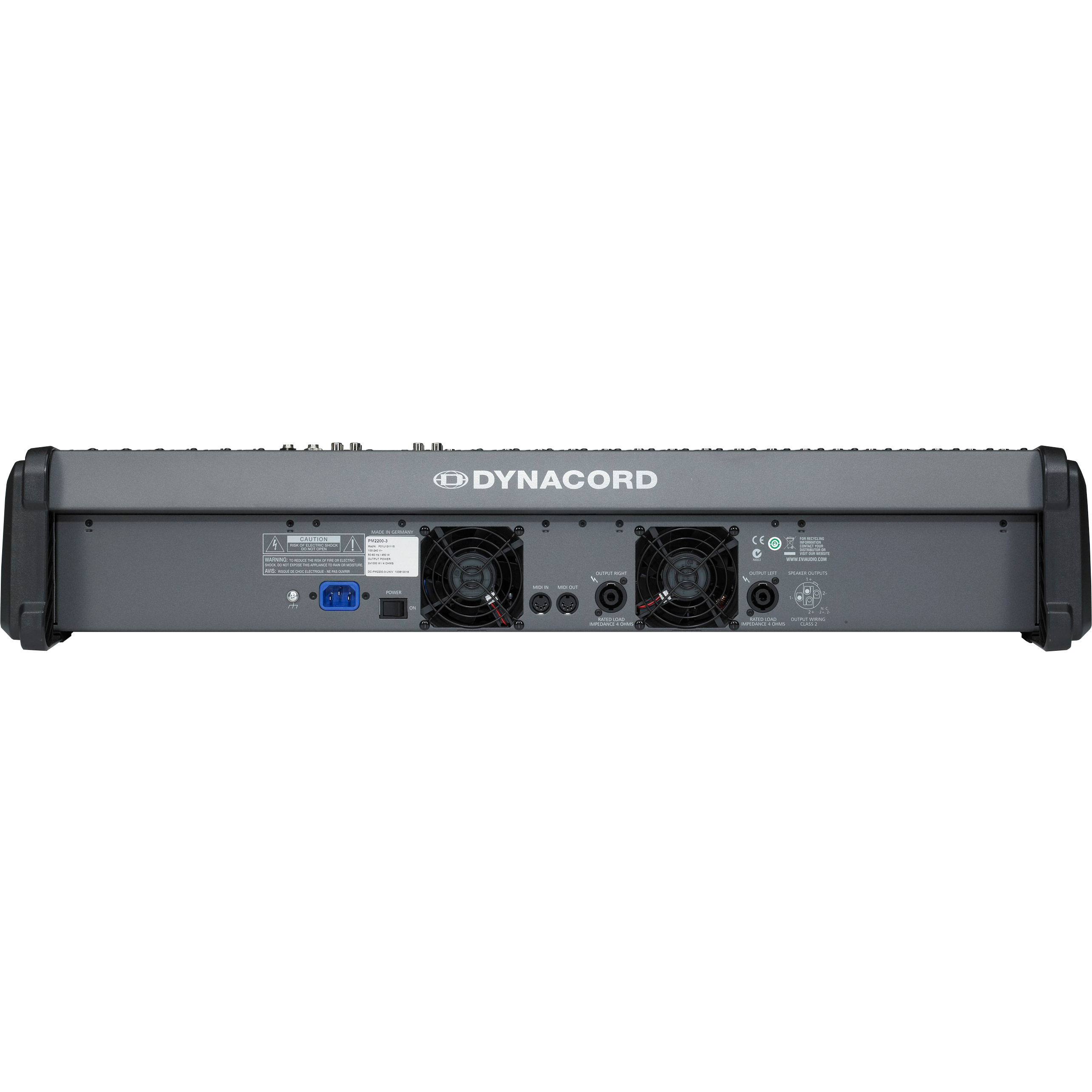 Dynacord Powermate 2200-3 22-kanaals power-mixer