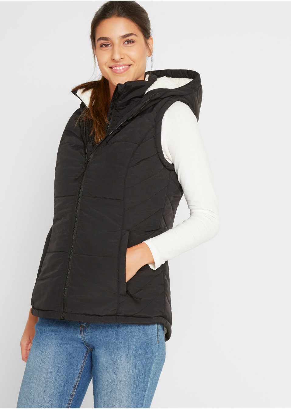 Gilet sans manches matelassé
