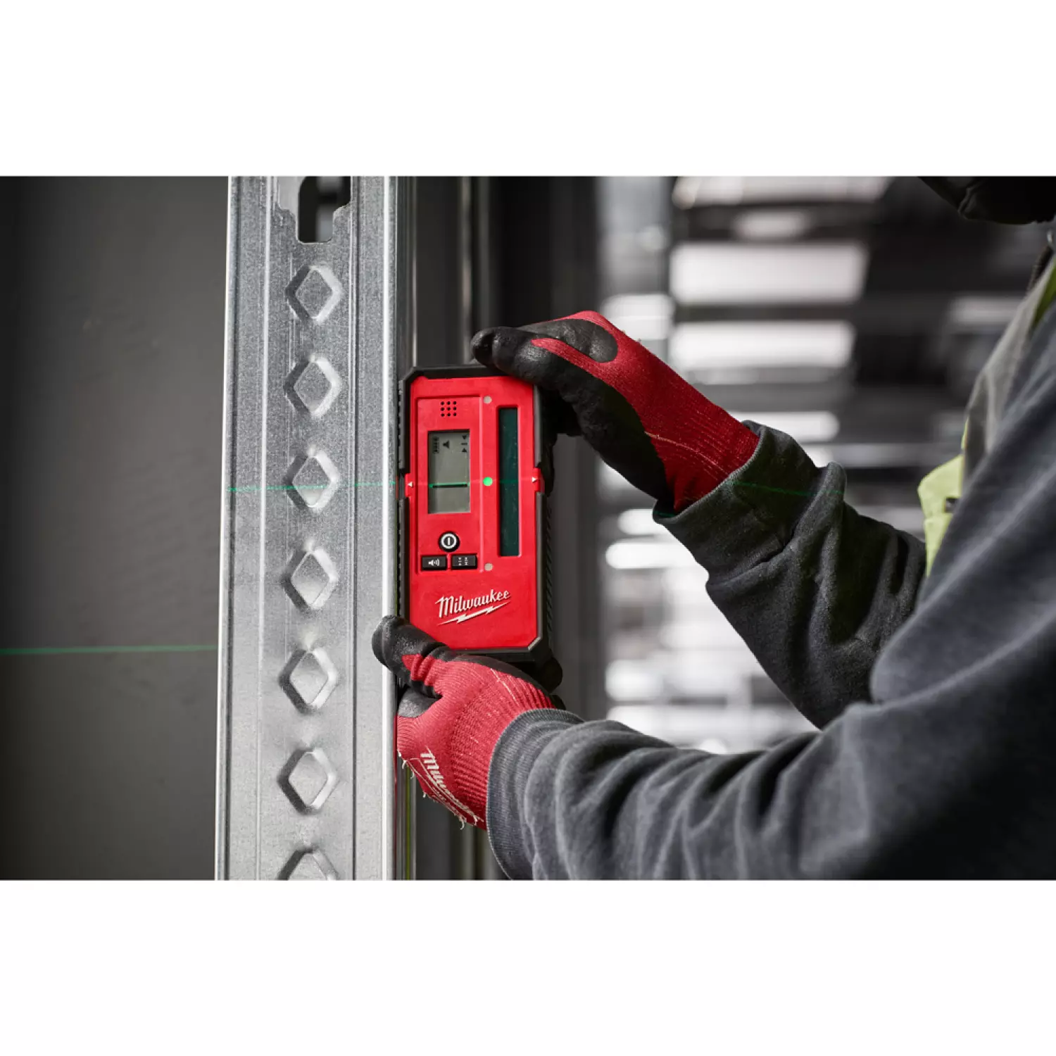 Milwaukee LDR50 Laserontvanger 50m - Groen - IP54