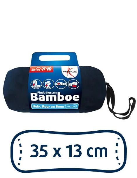 Bamboe Pinda Kussentje (BLAUW)