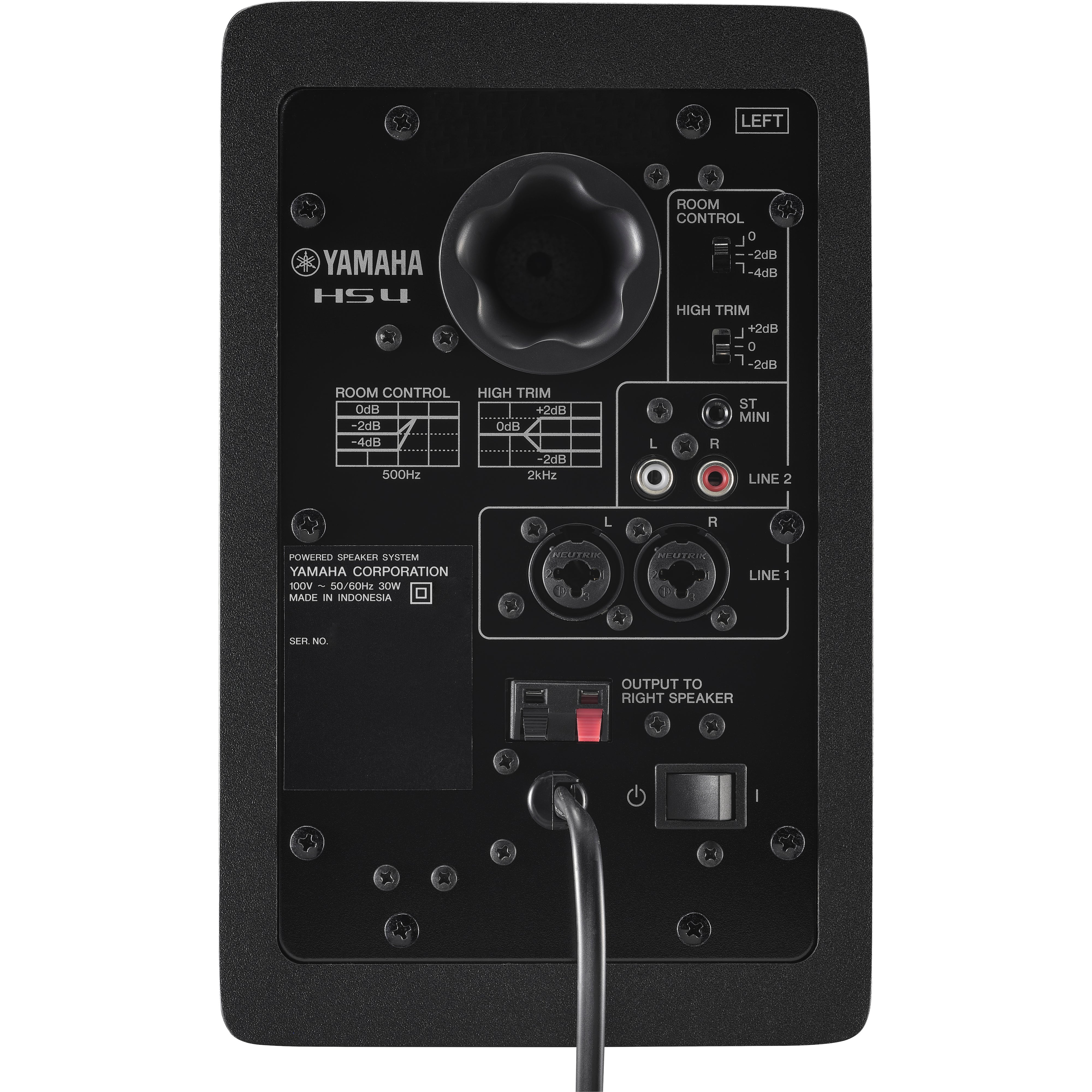 Yamaha HS4 BL 2-weg 4.5 inch studio monitor (set van 2)