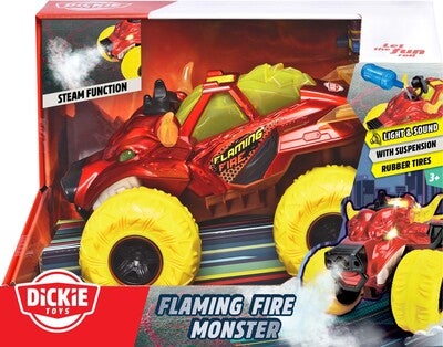 Dickie Toys Flammende Ildmonster 25 cm