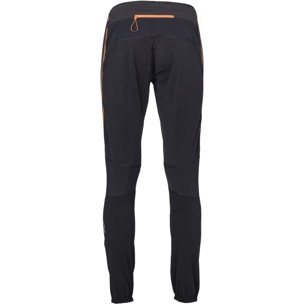 Pantalon ski de randonnée TERNUA STOWE PANT BLACK/NECTARINE